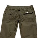 Miss Me  Cargo Pants Brown Small Y2K Low Rise Drawstring Ankle Hem Utility Photo 3