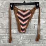 Aerie  Crochet Cheekiest Tie Bikini Bottom Photo 0