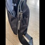 Versace  Parfume Crossbody Nylon Bag Saddle Bag Black Designer‎ Photo 4