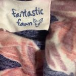 Fantastic Fawn Boutique Dress Floral Long Sleeve Shift Womens Small Navy Photo 6