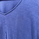 J Jill Womens Sweatshirt Size XL Basic Casual Simple Essential Stretch Comfy Blue Photo 3