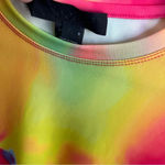 H:ours Revolve  Rainbow Contour Long Sleeve Skirt Set Photo 4
