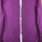 Under Armour Women’s Cold Gear Graphic Print Logo Purple Long Sleeve Shirt Photo 6