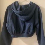 For Love & Lemons Josie Sweatshirt in Navy Blue Photo 4