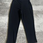 Sympli Pants Womens 6 Black Lagenlook Crop Jersey Stretch Tapered Ankle Photo 4