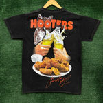 Hooters Mineral Wash T-Shirt Size Medium  Photo 0