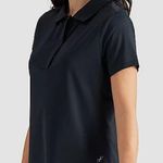 Freely Navy Black Women's Charlie Polo Shirt Size XL Photo 0