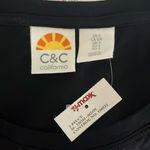 C&C California  Black Cuffed Sleeve T-shirt Dress Photo 1