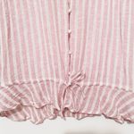 Rails Bretton Peplum Top In Rose Stripe Size Large Photo 5