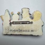 House of‎ Lloyd Christmas Snowman Family Pin Brooch 2001 Holiday Photo 3