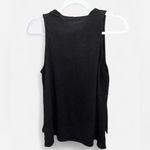 Entro Black Knitted High Neck Sleeveless Top - Size Small Photo 1