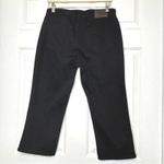 Ralph Lauren LRL Lauren ‎ Jeans Cropped Black Denim Jeans Womens Size 6 Photo 1