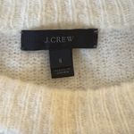 J. Crew Snowflake Sweater Small Soft Cream Navy Blue Fair Isle Cozy Warm Cabin Photo 4