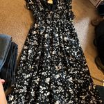 Converse  black and white floral dress M Photo 4