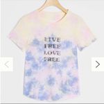 Anthropologie  Tie Dye Graphic T-Shirt Size XS. Photo 5