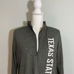 Creative Apparel NWT Texas State Bobcats Pullover Sweatshirt Top Long Sleeve Green University New Photo 9