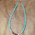 Turquoise and Navajo Pearl necklace Blue Photo 1