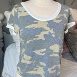 Charlotte Russe Camo Shirt Short Sleeve Comfy Lightweight Cotton Womens Small Photo 3