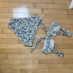 Cupshe Soulful Spring Square Neck Bandeau Top & Bottoms Set Size Medium FLoral Photo 6