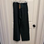 SKIMS  Cotton Fleece Classic Straight Leg Pant in Spruce Green Size Medium Photo 1