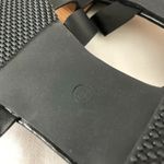 Womens D'Orsay Sandals Strappy Slip On Faux Leather Black Size 36 US 6 Photo 4