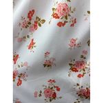 Women’s Scarlet Darkness Large Cream Corset Style Maxi Dress w/ Orange Florals Size undefined Photo 2