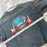 Brandy Melville  San Francisco Short Sleeve Crop Top Washed Black (one size) Photo 4