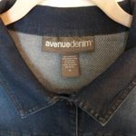 Avenue  denim dark wash long sleeve jacket Photo 2