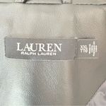 NWT Lauren Ralph Lauren Asymmetrical Lamb Leather Moto Jacket Black Size XXL Photo 8