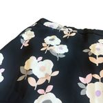 Kate Spade New York Black Floral Print Skirt Flirty Fit N Flare Size 4 Women's Photo 4