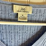 Brooks Brothers  women V-Neck Sweater - Soft Blue 70% SILK
30% CASHIMERE Photo 2