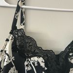 EXPRESS  Floral Lace Black & White Cami Top Size Small Y2K Sexy Going Out Photo 2