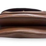 Violet Ray NYC Tammi Braided O-Ring Multi Zip Crossbody Bag in Walnut Brown Photo 4