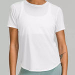 Lululemon  Athletica Short Sleeve Crew Neck Training T-Shirt White Small Photo 0