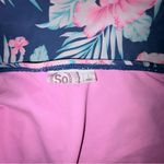 SO  Tropical Floral Bikini Set in Pink and Blue Photo 3