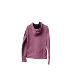 Adidas Womens S Sweatshirt Heathered Purple Pullover Hooded Cowl Neck Thumbholes Photo 1