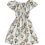 Aritzia Wilfred Off-The-Shoulder Hosta Dress in Oak/Prima Floral Size XXS Photo 3