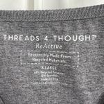 Threads 4 Thought  Cropped Top XL Racerback Shelf Bra Ribbed Knit Photo 3