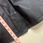 wilson's leather Vintage  80’s Black Paisley Trench Coat Size Medium Thinsulate Photo 9