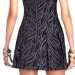 Free People  Chenille Zebra Print Mini Dress Photo 1