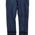 Vimmia  Blue and Black Cropped Leggings NWT Size XS Storm Charge Legging Photo 0