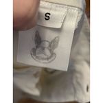 Vintage 1990s Hey Max! Linen Tunic Button Up Shirt‎ Women Size Small Art To Wear White Photo 3