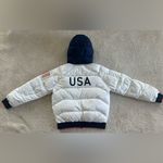 Ralph Lauren 2018 USA Olympic closing ceremony polo  down feather jacket size L Photo 2