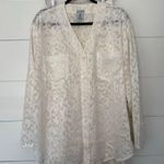 Vintage Lucie Anne II Women’s Large Lace Lingerie Pajama Set Photo 0