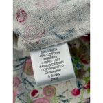 Christopher & Banks Christopher Banks Floral Print Jacket women Medium Linen Cotton Button Front Photo 6