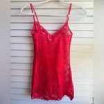 Victoria's Secret Red Slip Dress Photo 1