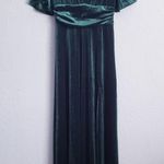 Baltic Born Emerald Berenice Velvet Maxi Dress Photo 2