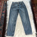 ZARA  High Waist Ankle Length Mom Jeans Photo 2
