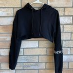 Forever 21 Graphic Cropped Hoodie Photo 4