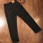 Oscar de la Renta Vintage Jeans Womens High Waist Taper Leg Black Mom Je… Photo 6